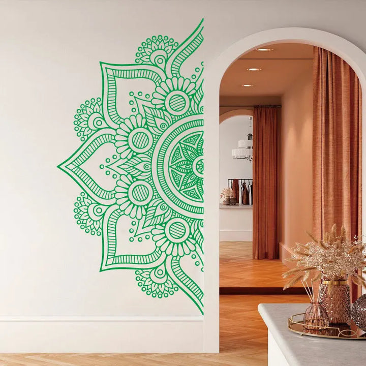 Mandala Wall Sticker Religious Bohemian Style