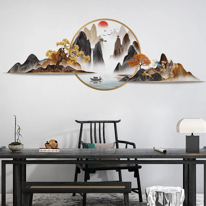 Chinese Style Wall Decor Flower Home Decor`