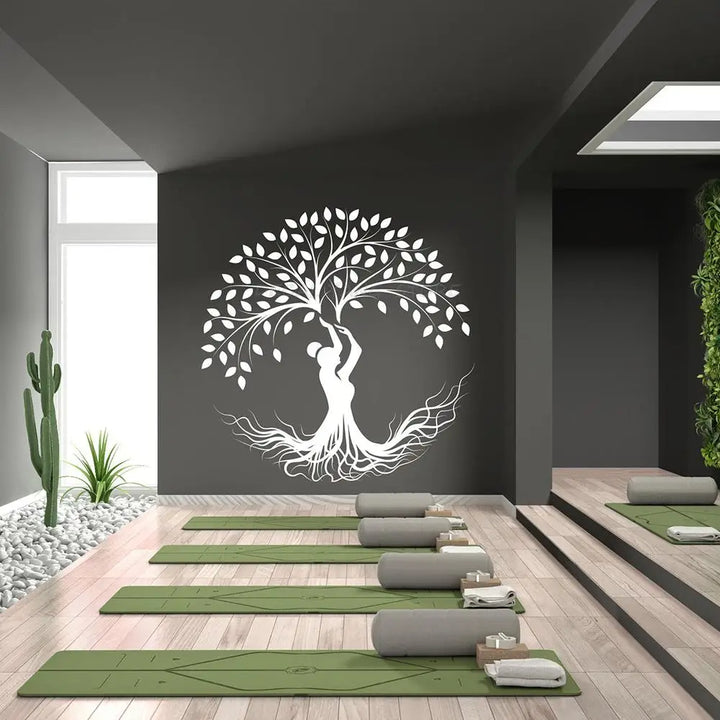 DECALYANG Yoga Wall Stickers,