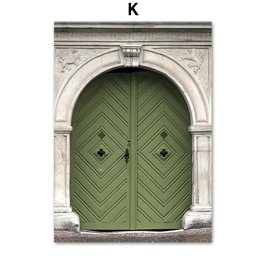 1Pcs Wall Art Canvas Painting Green Home Decor