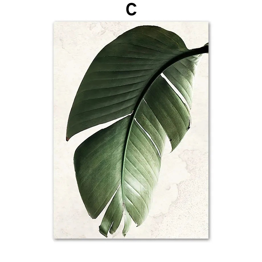 1Pcs Wall Art Canvas Painting Green Home Decor
