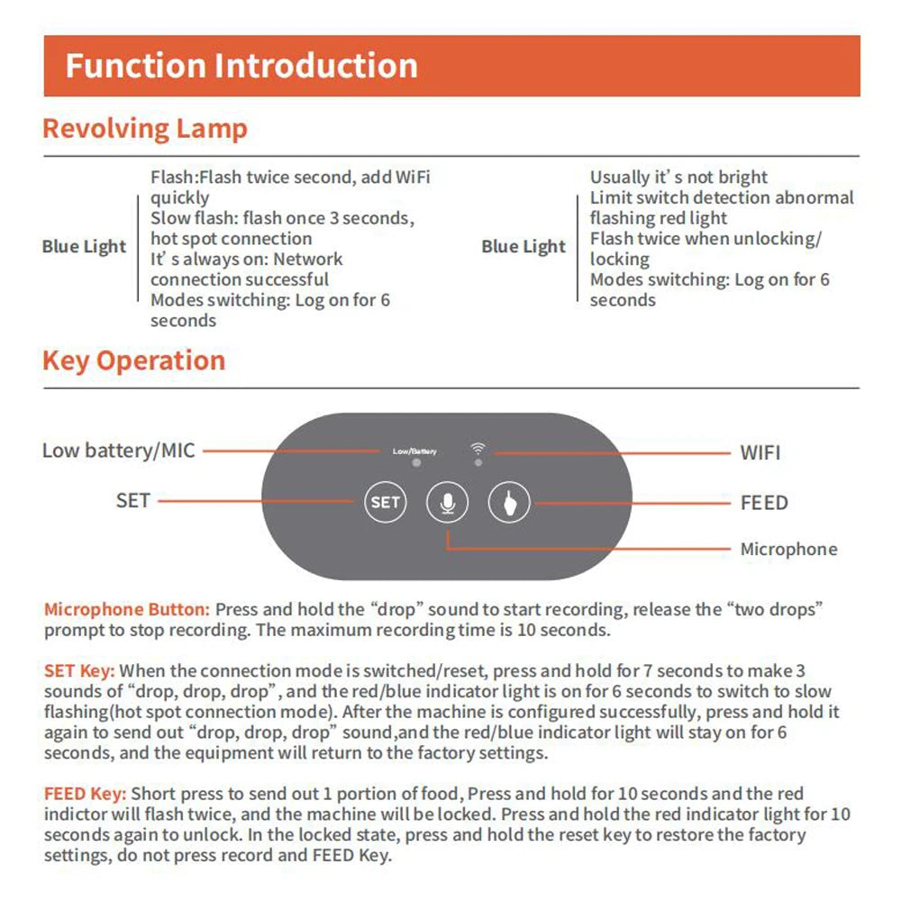 Smart APP Pet Feeder Cat And Dog Food Automatic Dispenser
