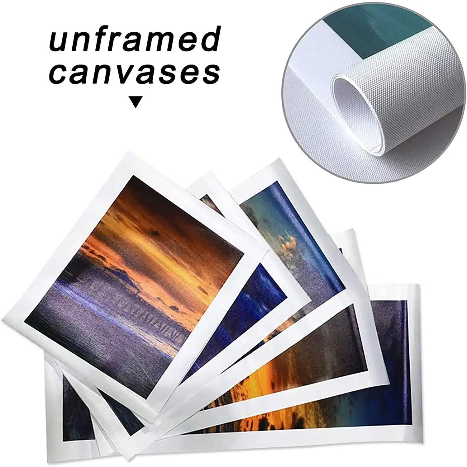 No Framed Canvas 5Pcs MUSTANG GT500