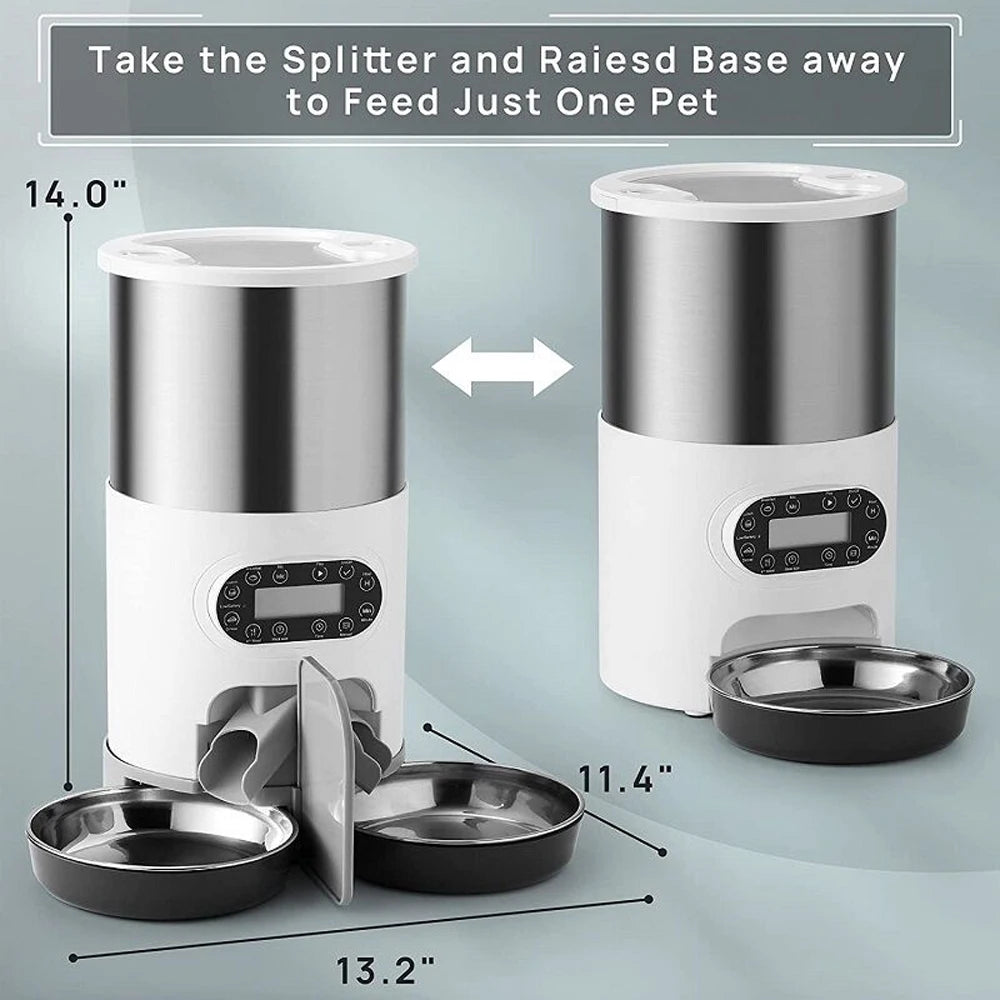 Smart APP Pet Feeder Cat And Dog Food Automatic Dispenser