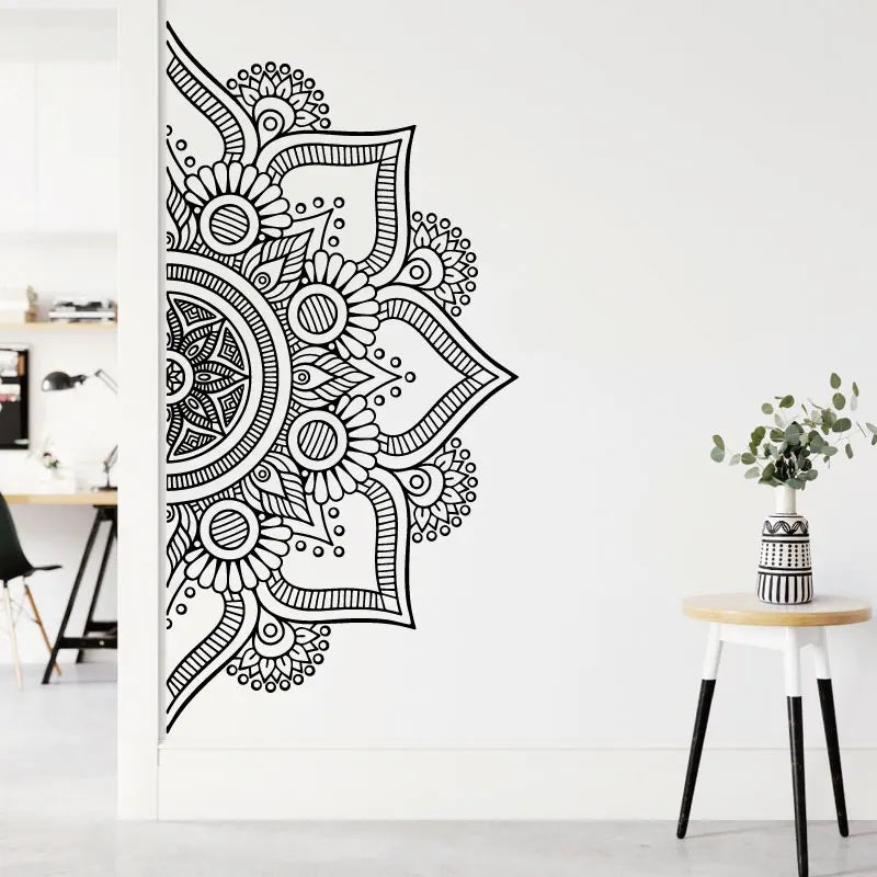 Mandala Wall Sticker Religious Bohemian Style