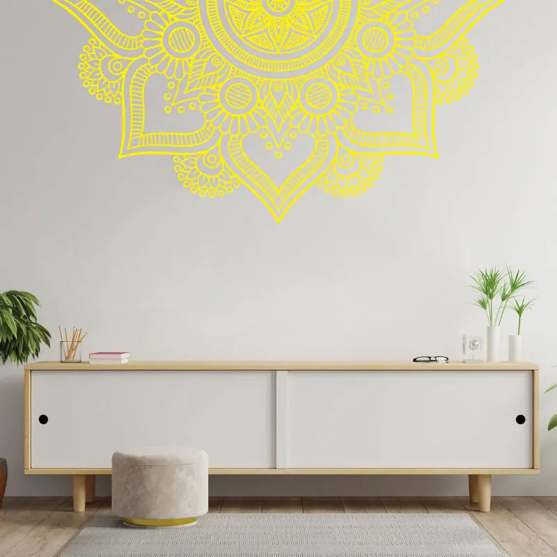 Mandala Wall Sticker Religious Bohemian Style