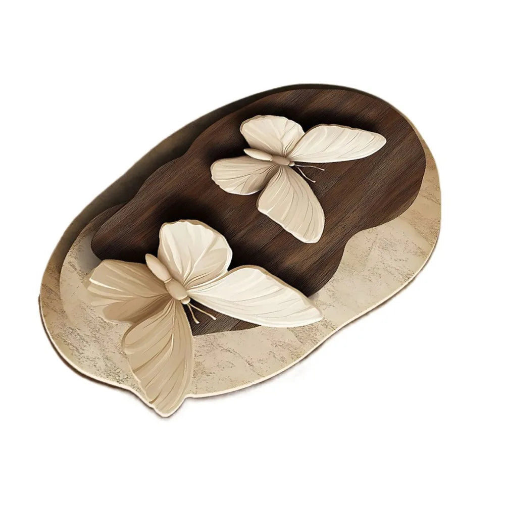 Thickened 3D Butterfly Bathroom Mat