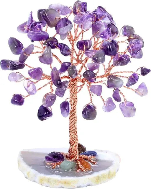 Super Mini Crystal Money Tree Copper Wire