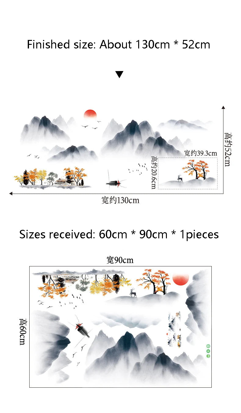 Chinese Style Wall Decor Flower Home Decor`