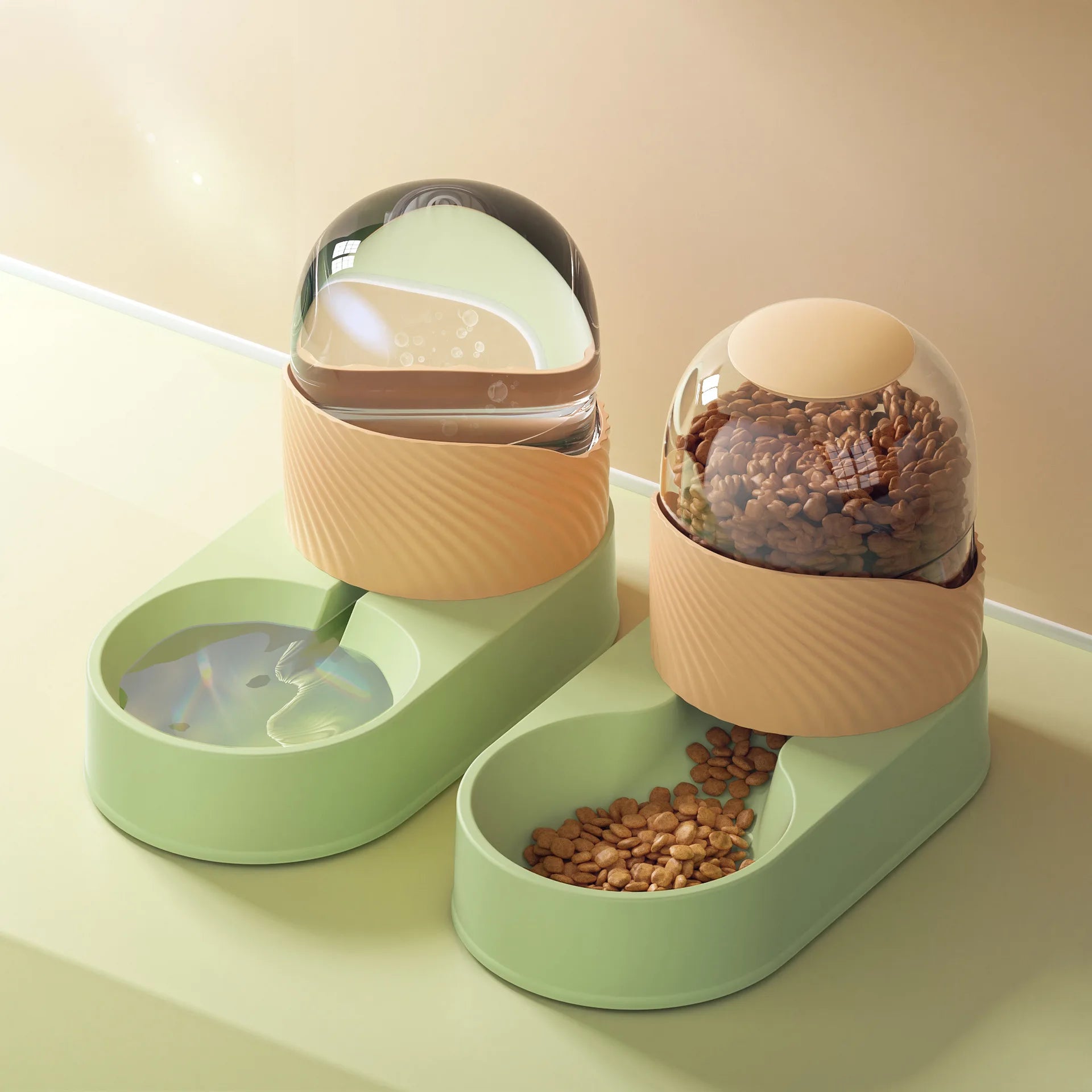 2L/3.5L Cat Automatic Feeder Water Dispenser