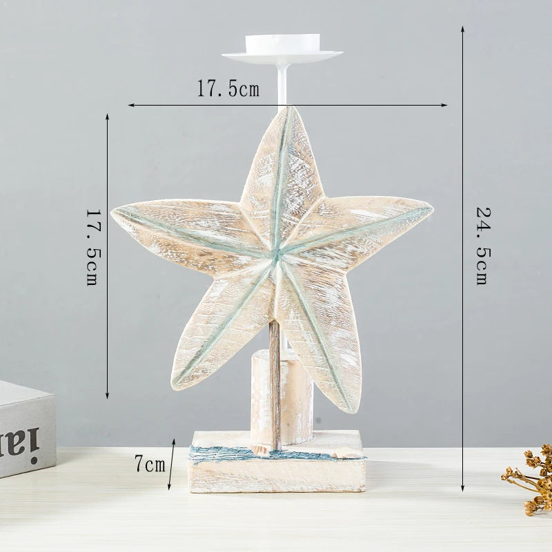 Mediterranean Style Fish-shaped Candlestick