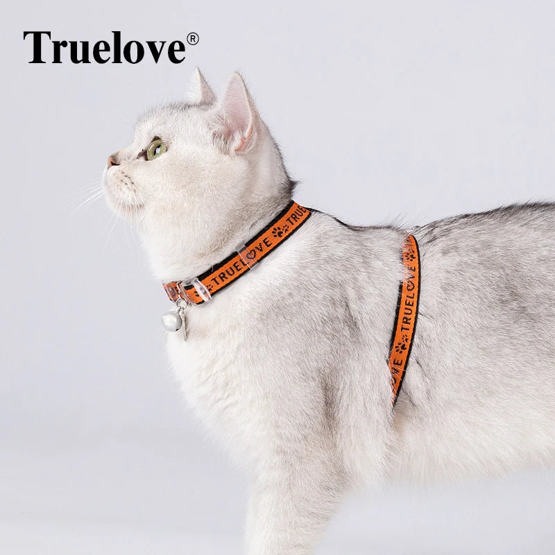 Truelove Pet Cat H-Shape Harness+Leash Set