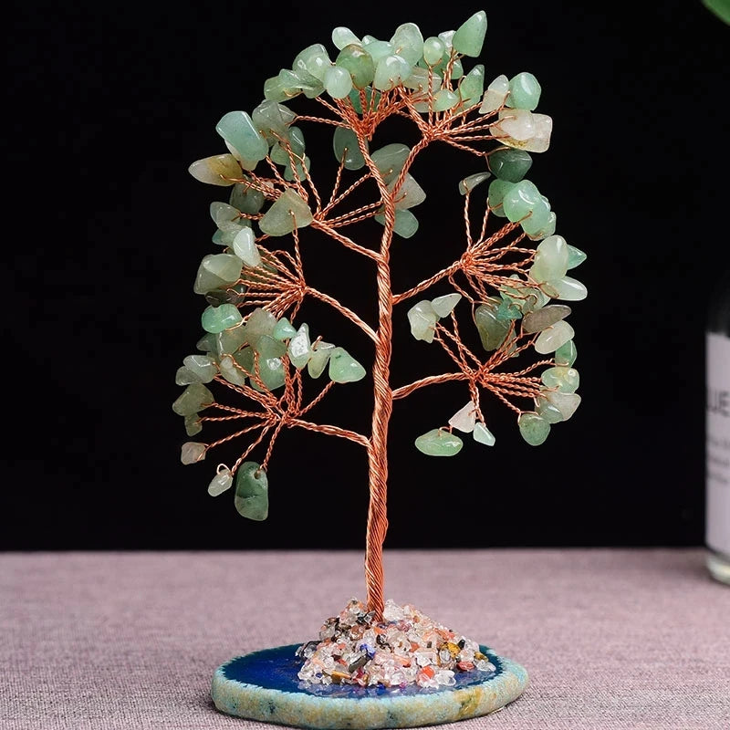 Super Mini Crystal Money Tree Copper Wire