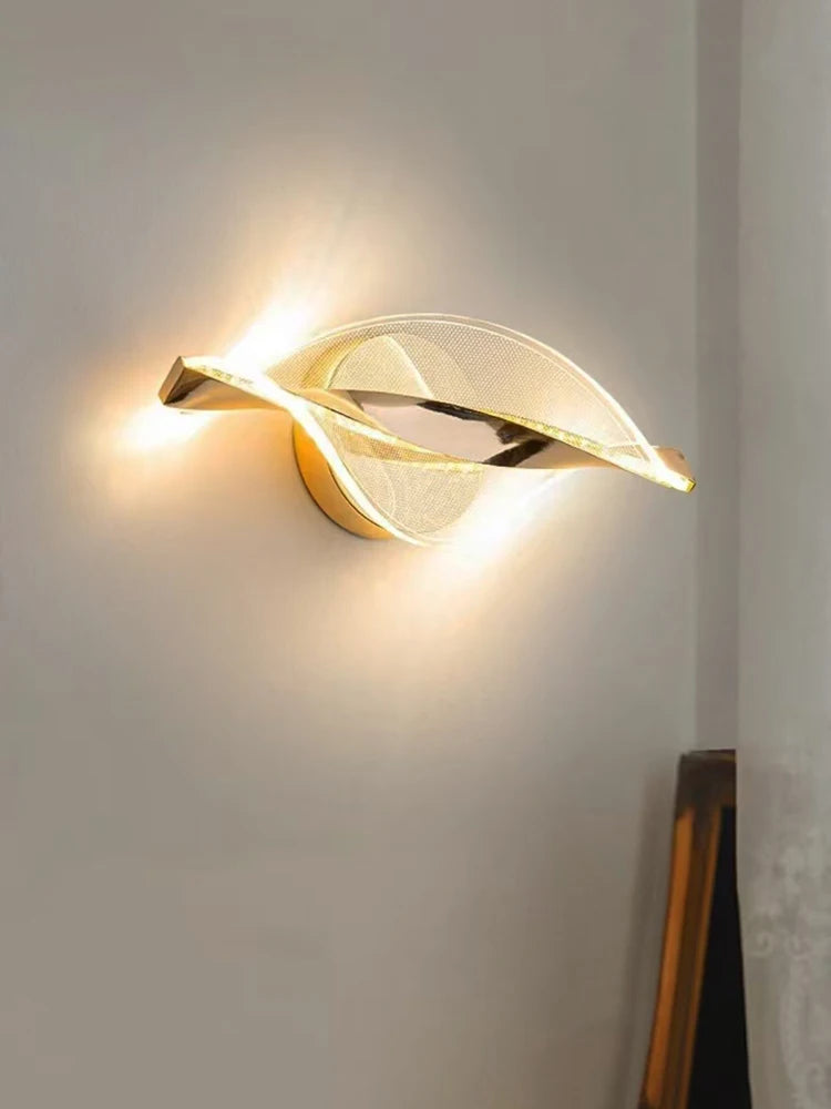 Nordic acrylic LED wall lamp indoor lighting home