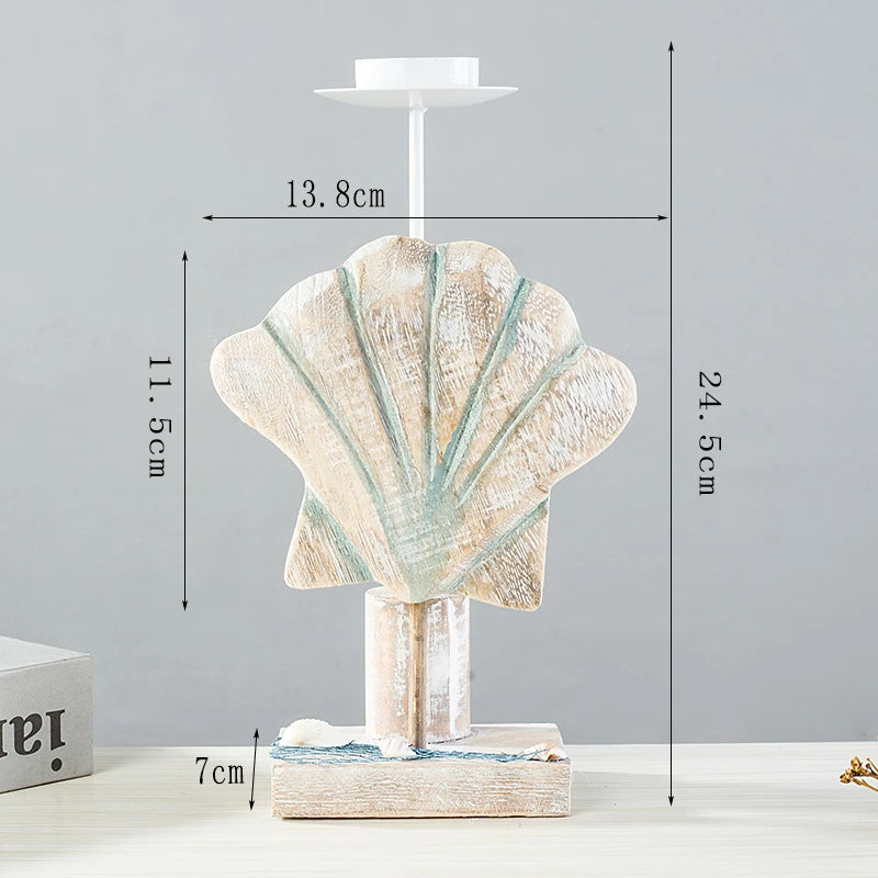 Mediterranean Style Fish-shaped Candlestick