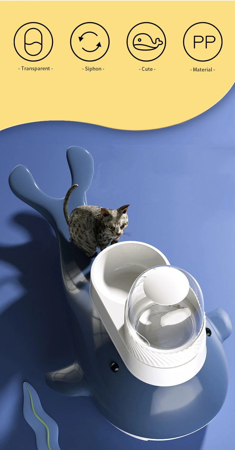 2L/3.5L Cat Automatic Feeder Water Dispenser