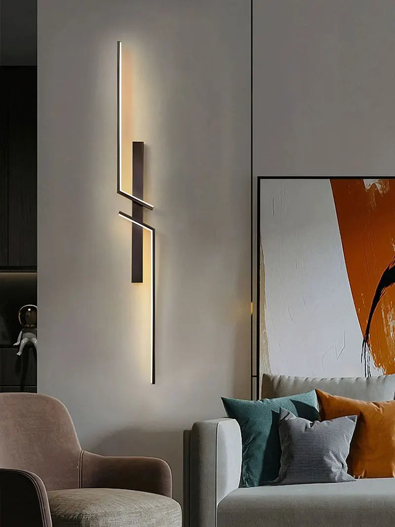 Long Strip LED Wall Lamps for Bedroom