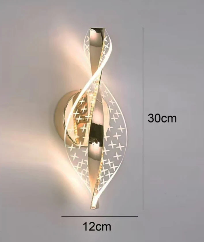 Nordic acrylic LED wall lamp indoor lighting home