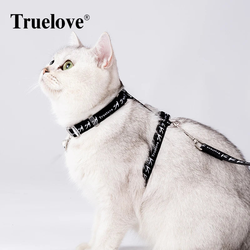 Truelove Pet Cat H-Shape Harness+Leash Set