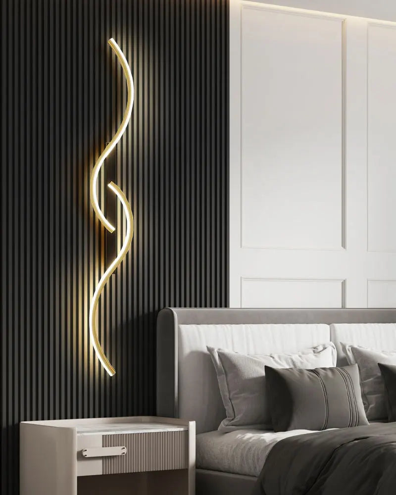 Long Strip LED Wall Lamps for Bedroom