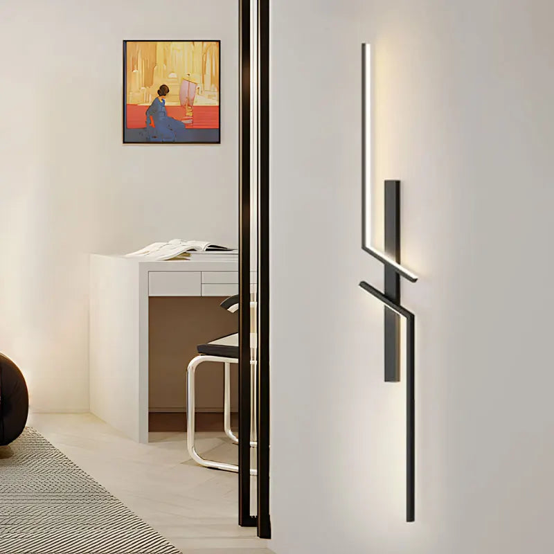 Long Strip LED Wall Lamps for Bedroom