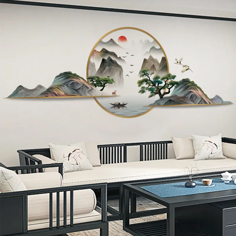 Chinese Style Wall Decor Flower Home Decor`