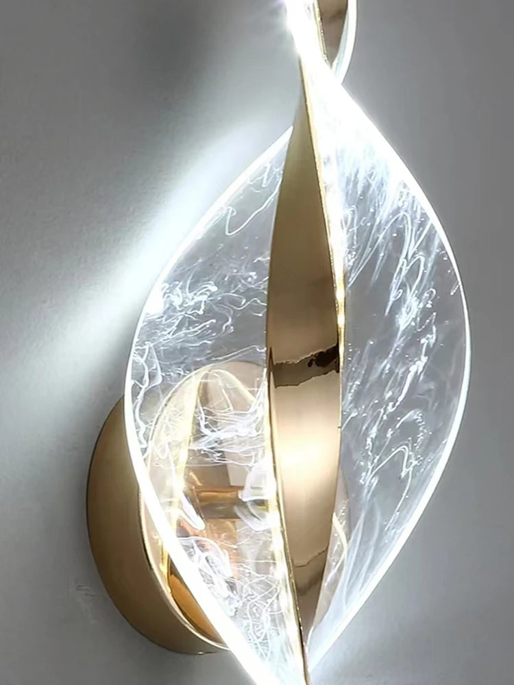 Nordic acrylic LED wall lamp indoor lighting home