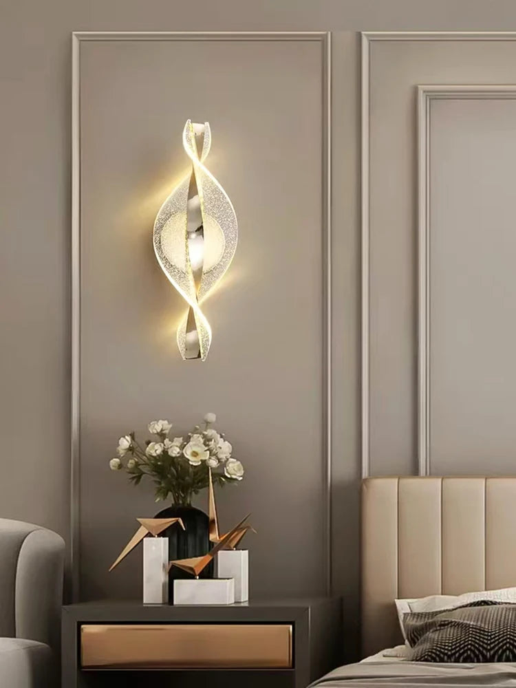 Nordic acrylic LED wall lamp indoor lighting home