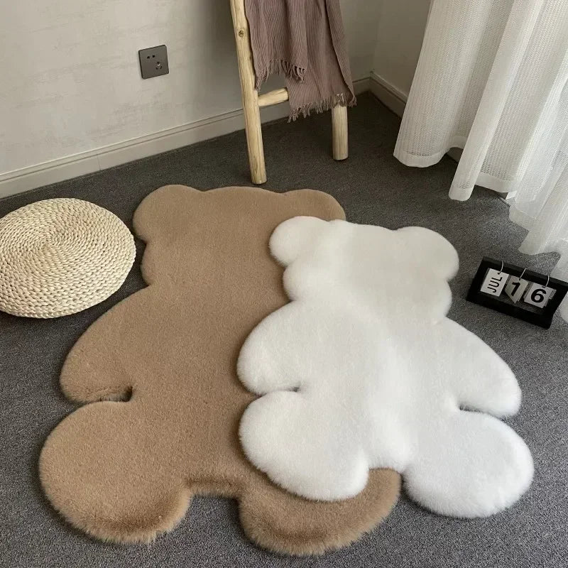Cute Children Room's Rugs Rabbit  Bear