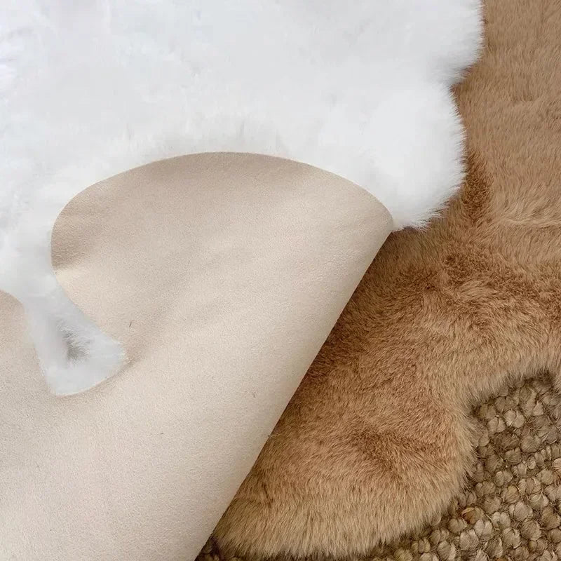 Cute Children Room's Rugs Rabbit  Bear