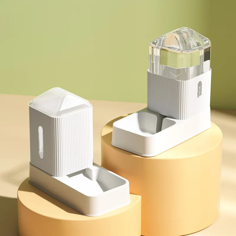 2L/3.5L Cat Automatic Feeder Water Dispenser