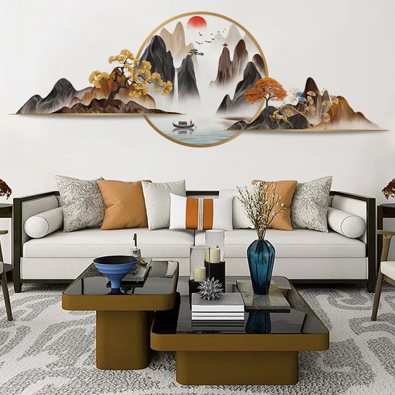 Chinese Style Wall Decor Flower Home Decor`