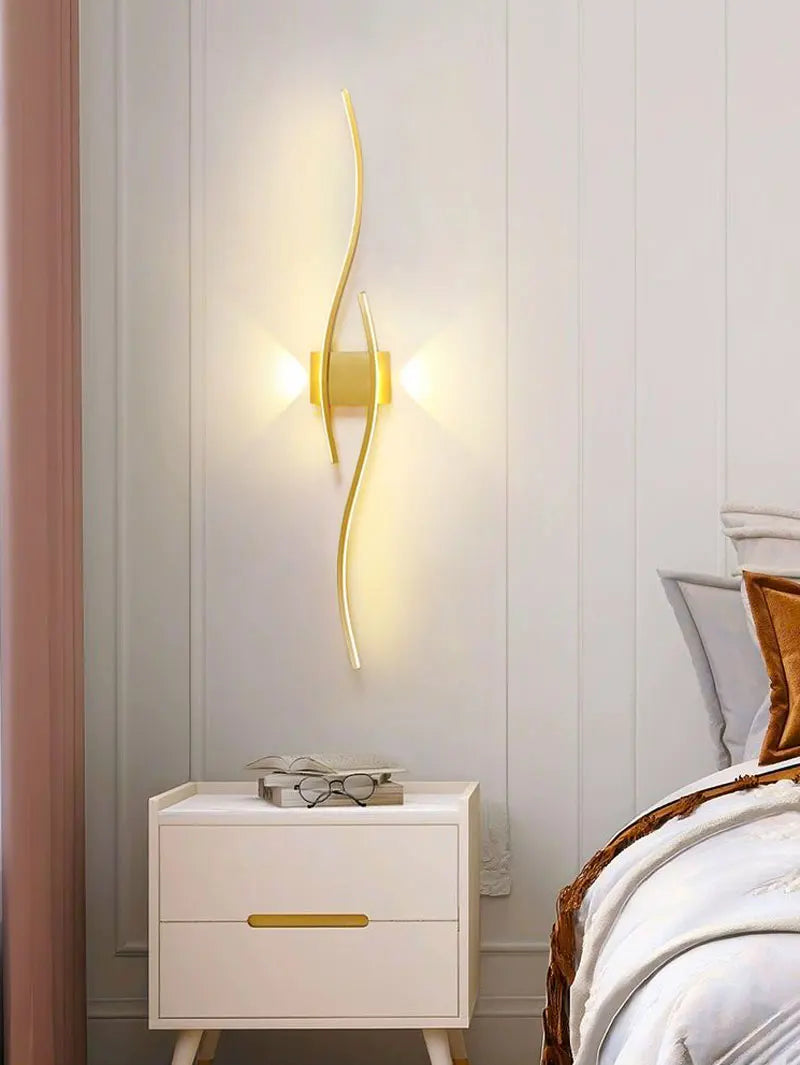 Long Strip LED Wall Lamps for Bedroom