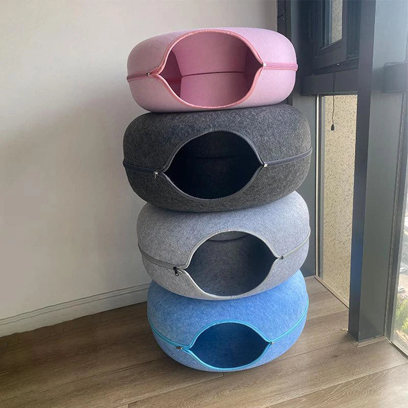 Detachable Pet Cat Tunnel Interactive Game Toy