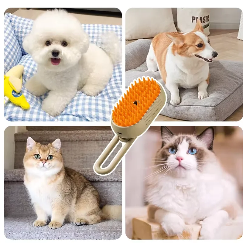 3-in-1 Dog Hair Brush Cat Hair Brush