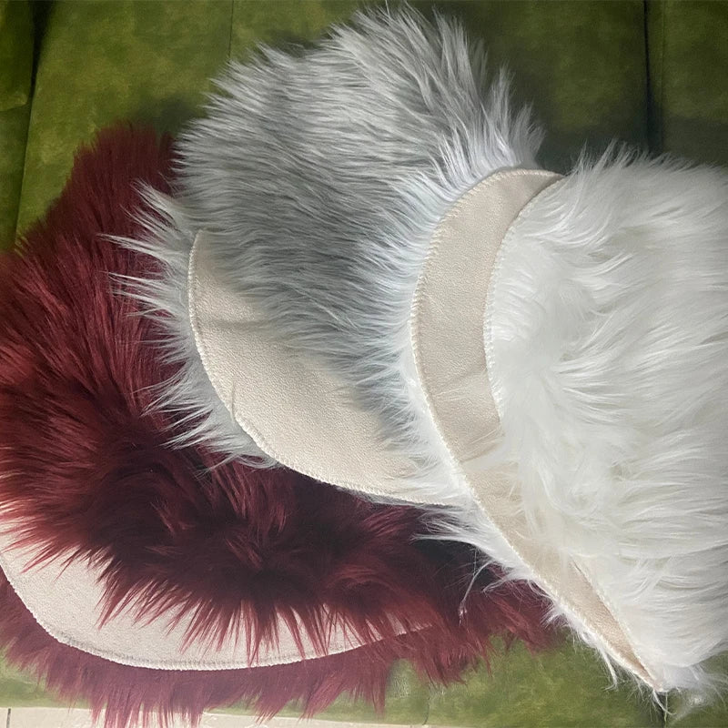 30x40cm Plush Carpet Heart Shaped