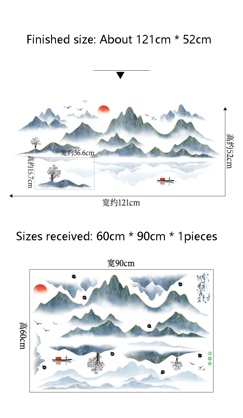 Chinese Style Wall Decor Flower Home Decor`