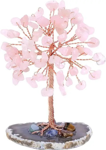 Super Mini Crystal Money Tree Copper Wire