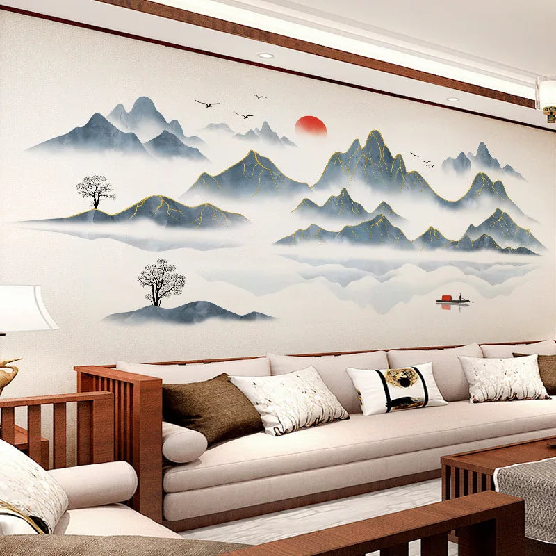 Chinese Style Wall Decor Flower Home Decor`