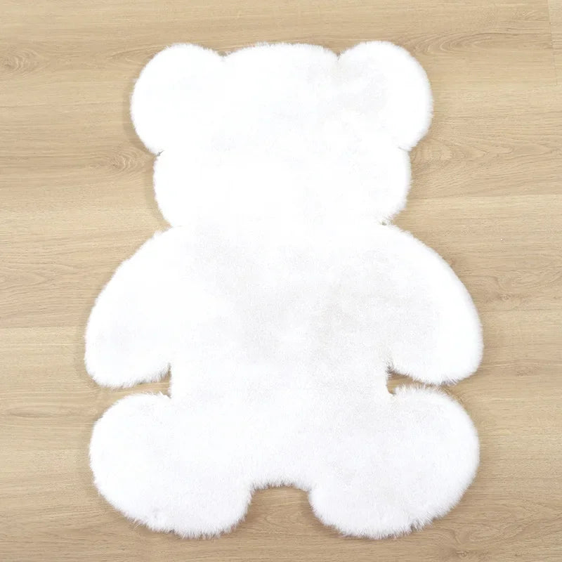 Cute Children Room's Rugs Rabbit  Bear