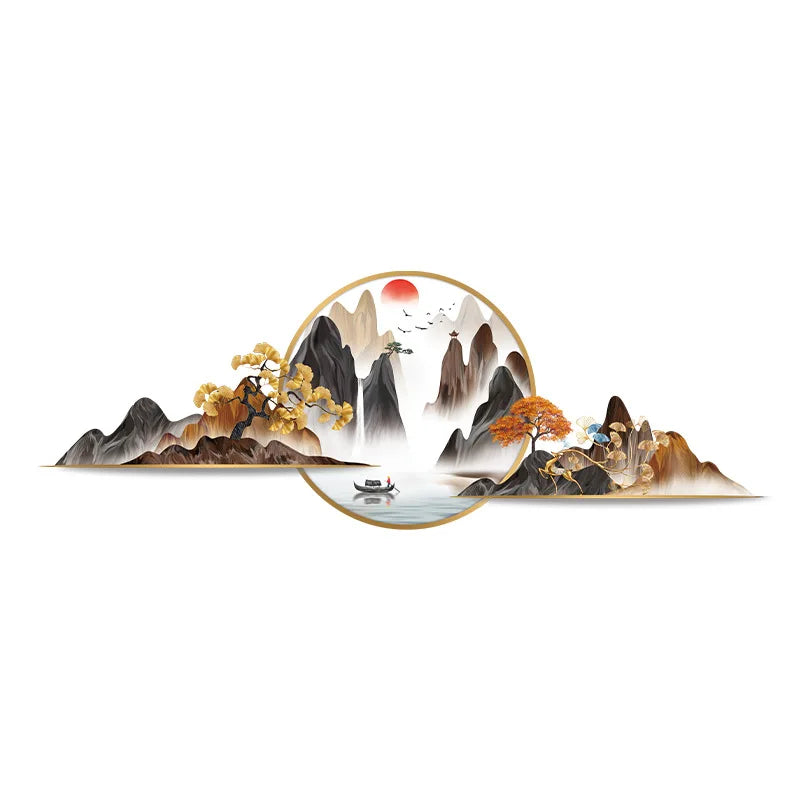 Chinese Style Wall Decor Flower Home Decor`