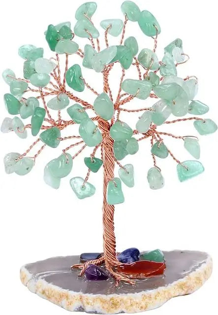Super Mini Crystal Money Tree Copper Wire