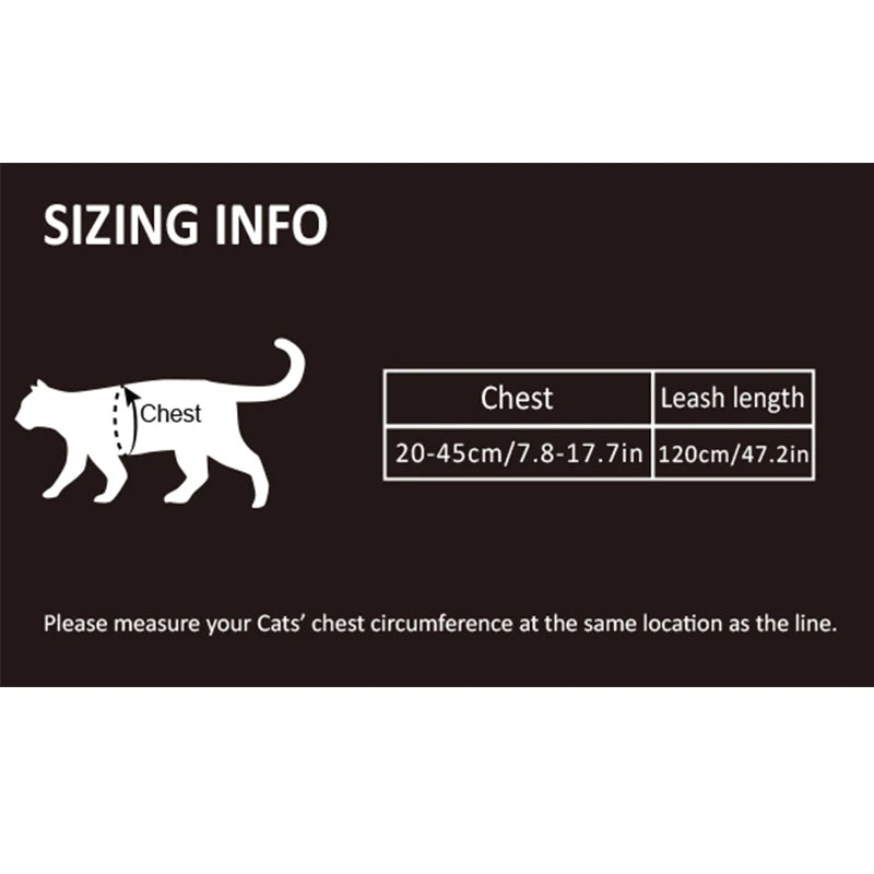 Truelove Pet Cat H-Shape Harness+Leash Set