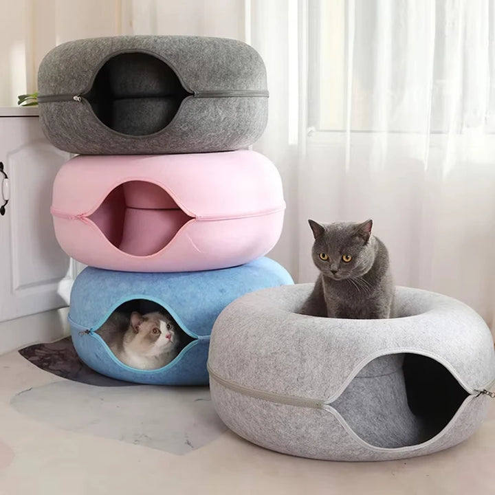 Detachable Pet Cat Tunnel Interactive Game Toy