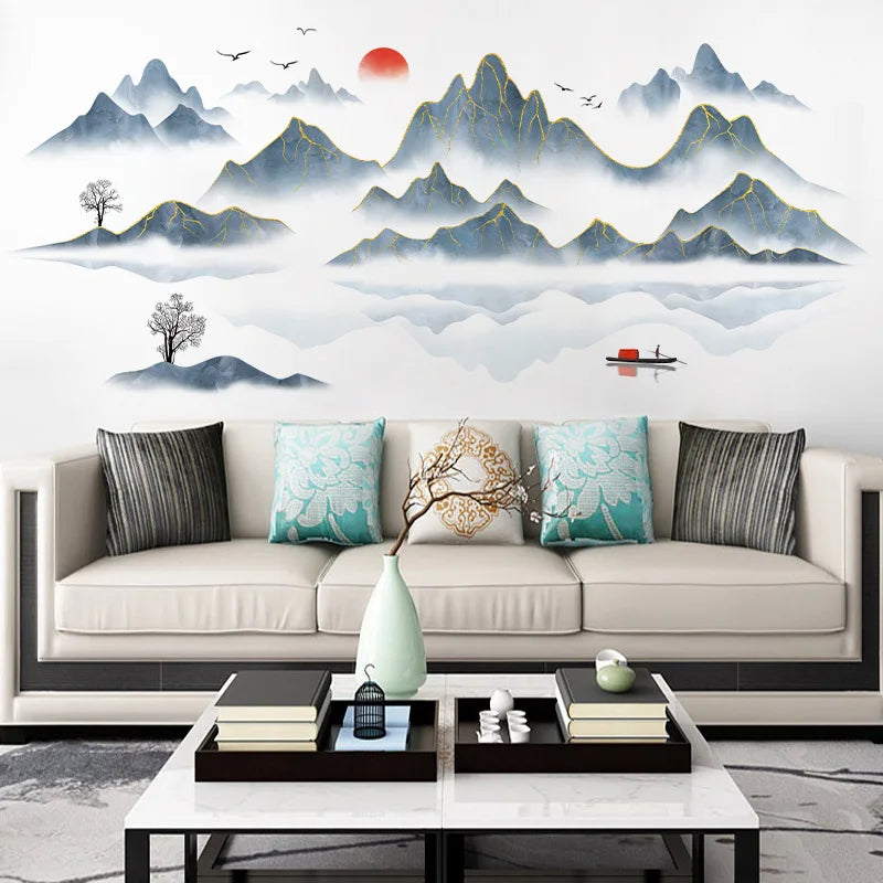 Chinese Style Wall Decor Flower Home Decor`