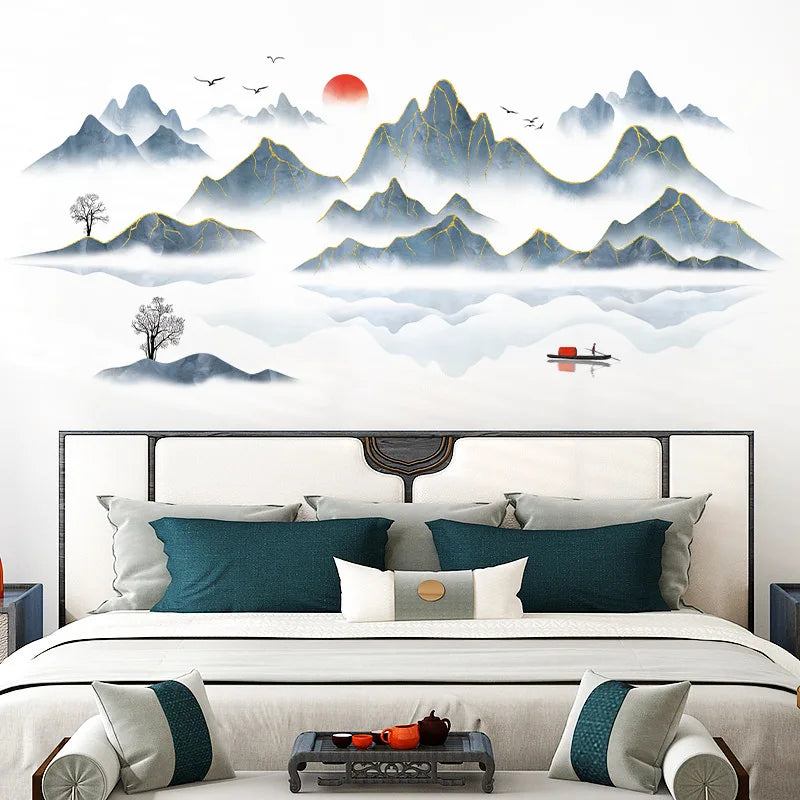 Chinese Style Wall Decor Flower Home Decor`