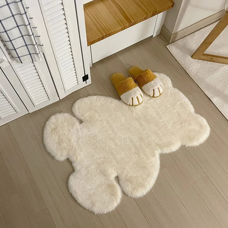 Cute Children Room's Rugs Rabbit  Bear
