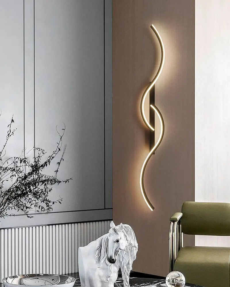 Long Strip LED Wall Lamps for Bedroom