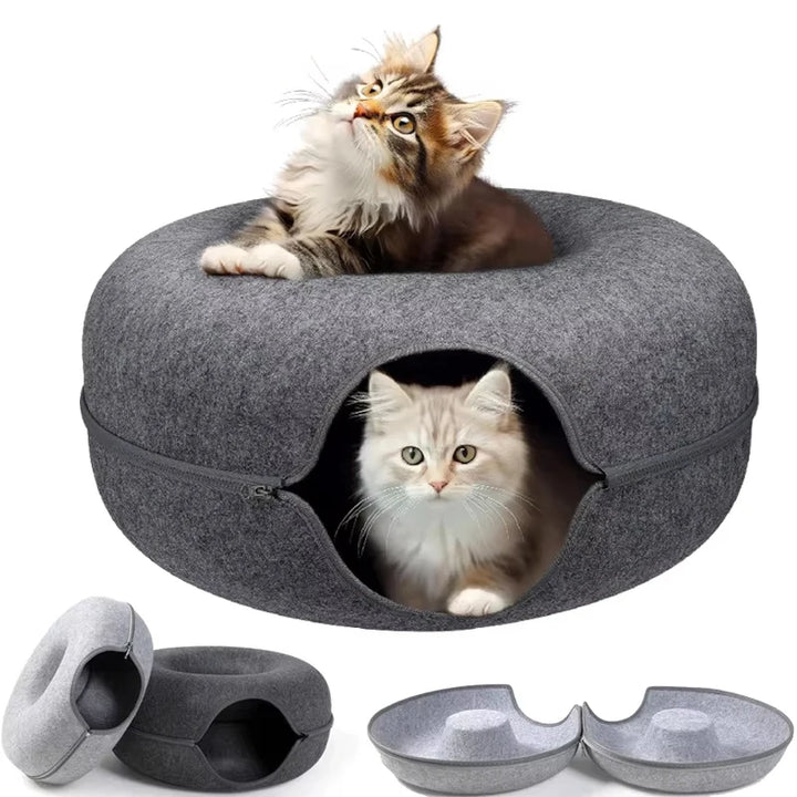 Detachable Pet Cat Tunnel Interactive Game Toy