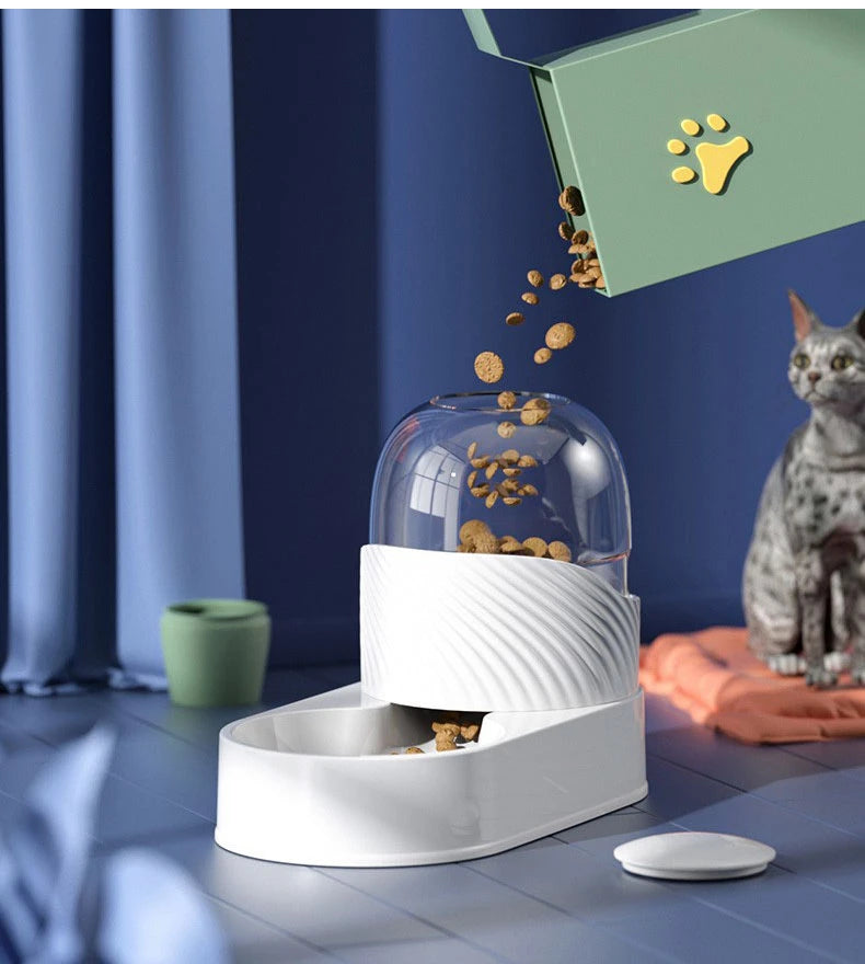 2L/3.5L Cat Automatic Feeder Water Dispenser